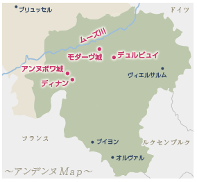 �A���f���k�n���̃}�b�v